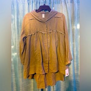 Brand New Free People Sage Tunic